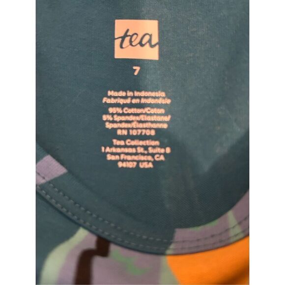 Girls Flutter Macaws Dress Size 7 - Picture 3 of 4